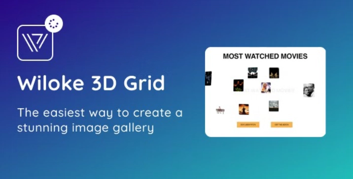 Wiloke 3D Grid Addon for Elementor