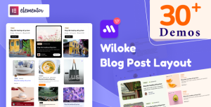 Wiloke Blog Layouts For Elementor