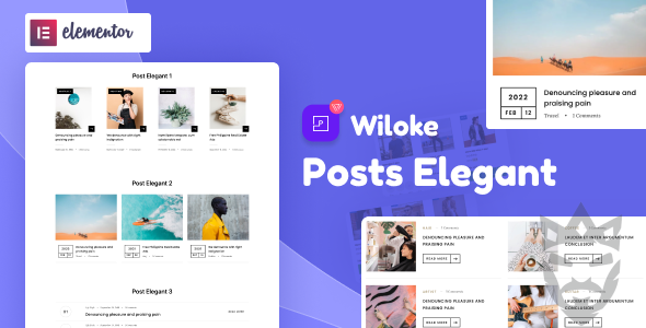 Wiloke Post Elegant Addon for Elementor