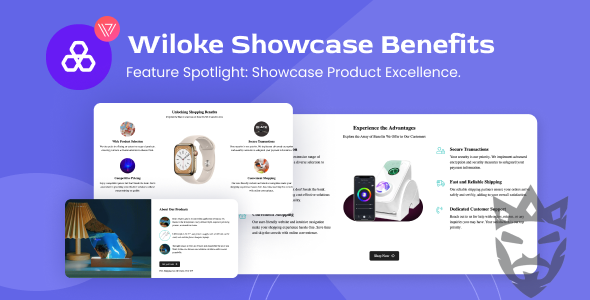 Wiloke Showcase Benefits Elementor Addon