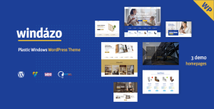 Windazo - Plastic Windows and Doors WordPress Theme