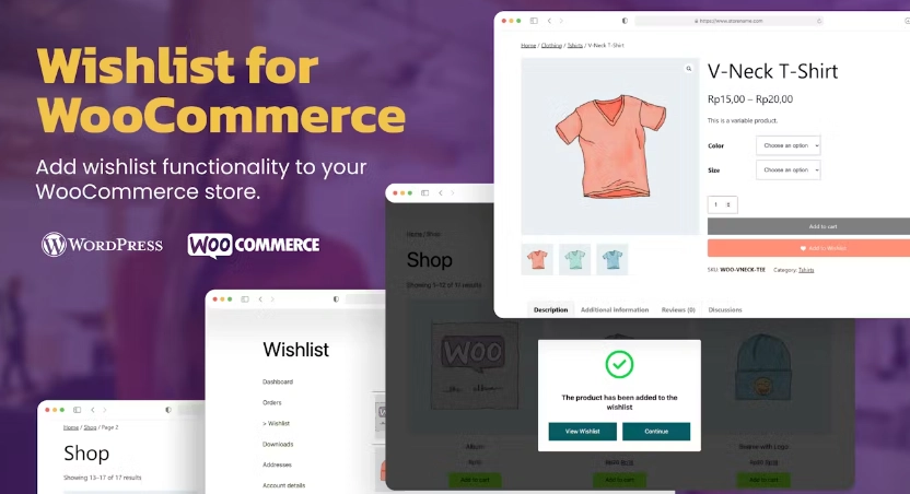 Wishlist Favorite Bookmark Plugin for WooCommerce