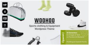 Woo Hoo - Sports Store WordPress Theme