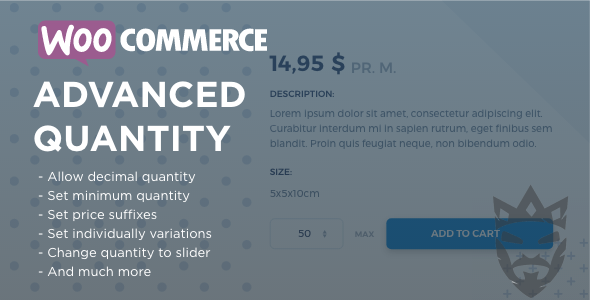 WooCommerce Advanced Quantity