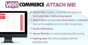 WooCommerce Attach Me!