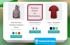 WooCommerce Color or Image Variation Swatches