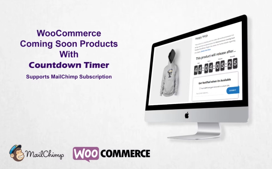 WooCommerce Coming Soon Product with Countdown