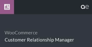 WooCommerce Customer Relationship Manager