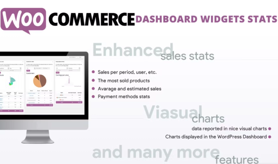 WooCommerce Dashboard Widgets Stats