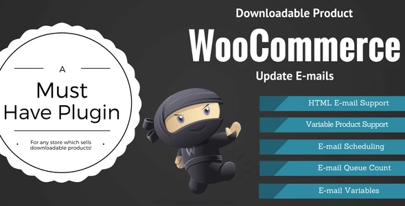 WooCommerce Downloadable Product Update E-mails