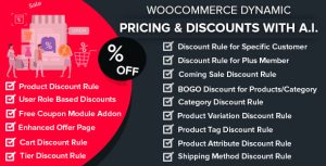 WooCommerce Dynamic Pricing  Discounts with AI