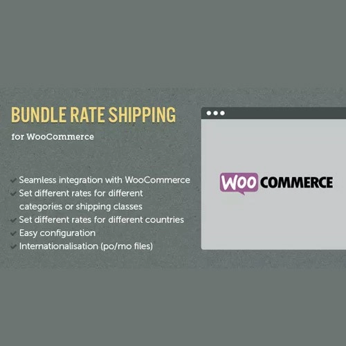 WooCommerce E-Commerce Bundle Rate Shipping