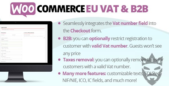 WooCommerce Eu Vat  B2B