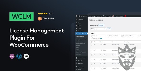 WooCommerce License Manager