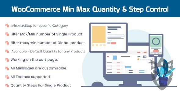 WooCommerce Min Max Quantity  Step Control