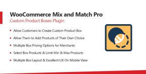 WooCommerce Mix  Match - Custom Product Boxes Bundles