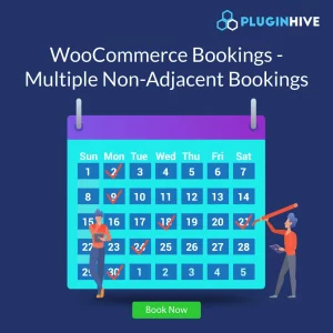 WooCommerce Multiple Non-Adjacent Bookings By PluginHive