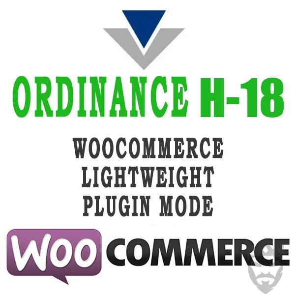 WooCommerce Ordinance H-18 lightweight Plugin Mode