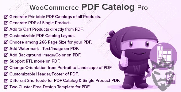 WooCommerce PDF Catalog Pro