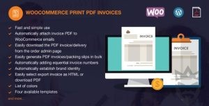 WooCommerce PDF Invoices Pro