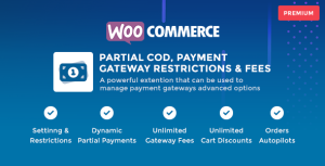 WooCommerce Partial COD - Payment Gateway Restrictions  Fees