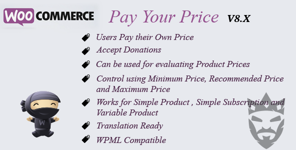 WooCommerce Pay Your Price