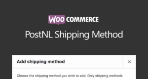 WooCommerce PostNL Shipping Method