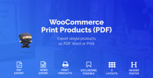 WooCommerce Print Products (PDF)