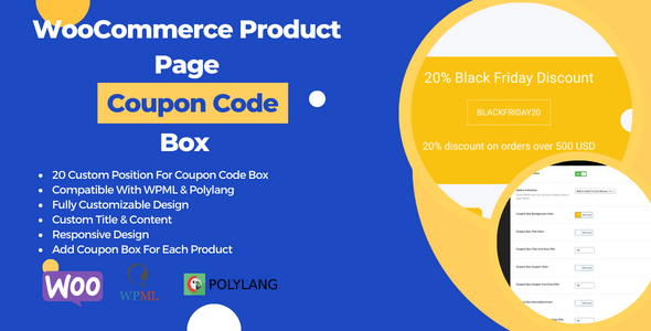 WooCommerce Product Page Coupon Box