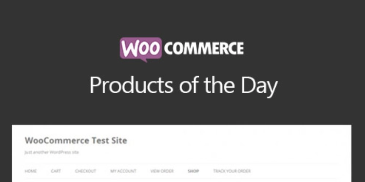 WooCommerce Products of the Day