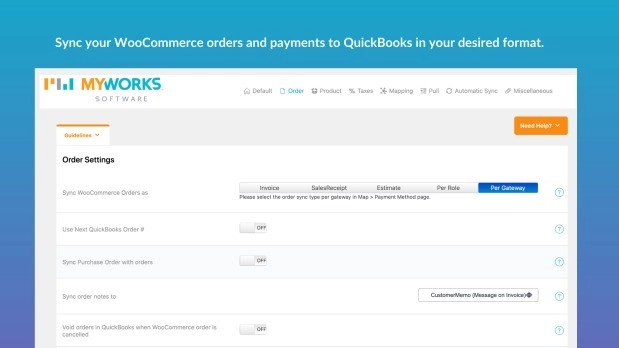 WooCommerce Sync for QuickBooks Desktop