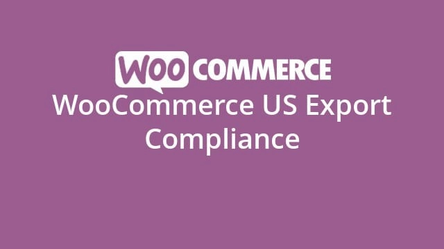 WooCommerce US Export Compliance