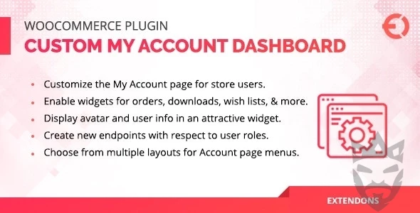 WooCommerce User Dashboard - Custom My Account Page