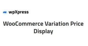 WooCommerce Variation Price Display