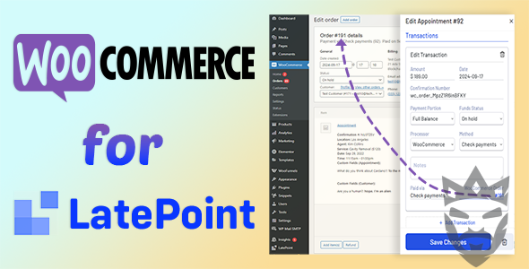 WooCommerce for LatePoint (Payments Addon)