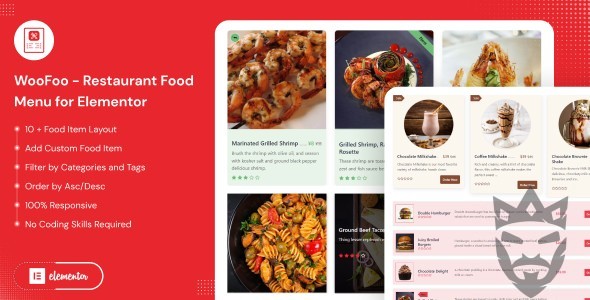 WooFoo - Restaurant Food Menu for Elementor