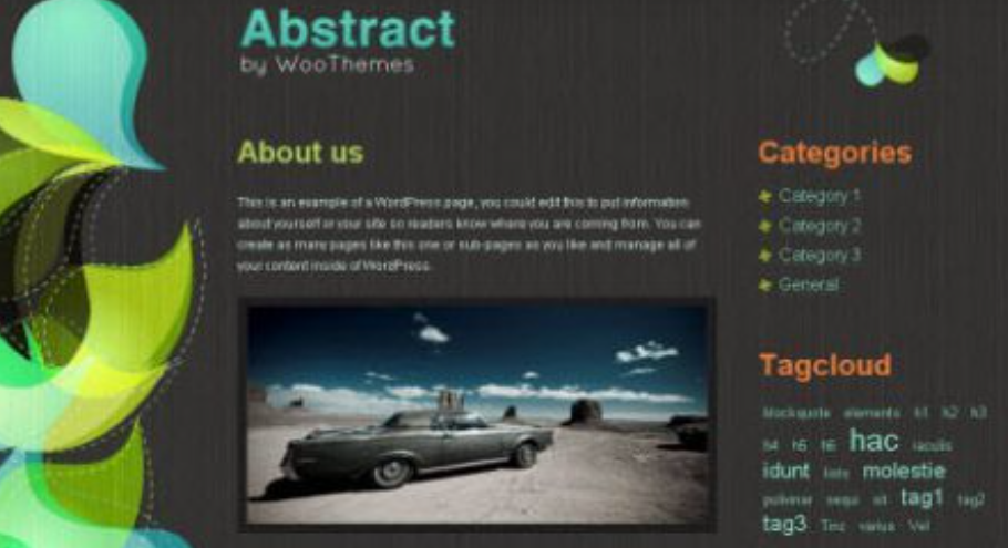 WooThemes Abstract Premium Theme