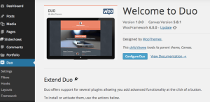 WooThemes Duo Premium Theme