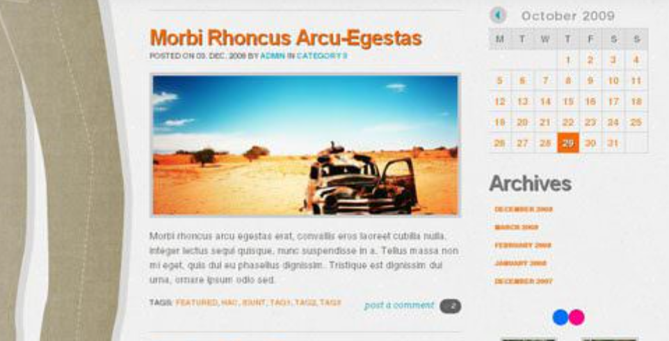 WooThemes F0101 Premium Theme