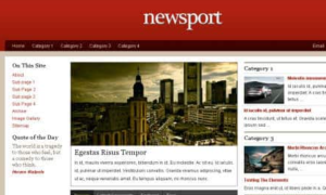 WooThemes Newsport Premium Theme