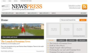 WooThemes Newspress Premium Theme