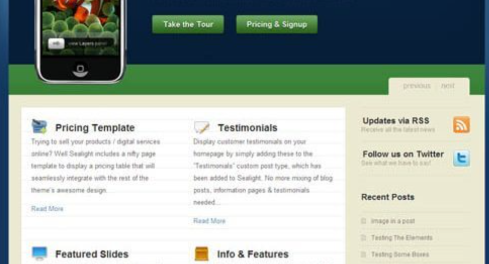 WooThemes Sealight Premium Theme