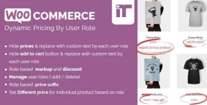 Woocommerce Dynamic Pricing By User Role