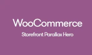 Woocommerce - Storefront Parallax Hero