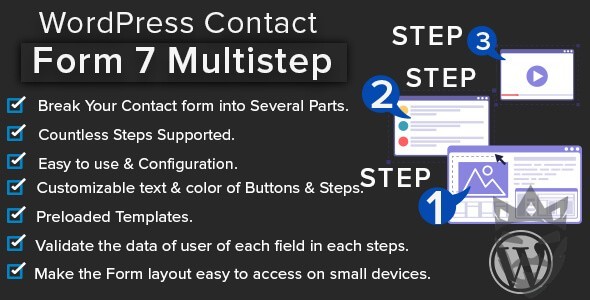 WordPress Contact Form 7 Multistep