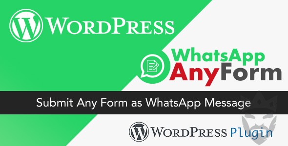 WordPress WhatsApp AnyForm Plugin - Submit Any Form as WhatsApp Message - WordPress Plugin