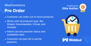 WordPress WooCommerce Pre Order Plugin