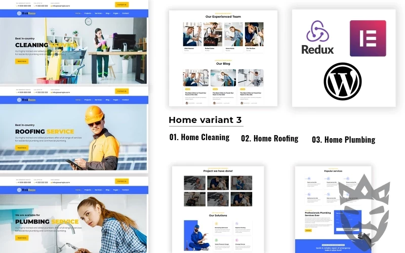 Workhouse - Elementor WordPress Theme - Plumbing