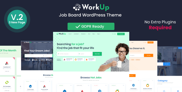 Workup – Job Board WordPress Theme