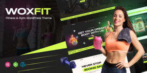 WoxFit - Fitness  Gym WordPress Theme